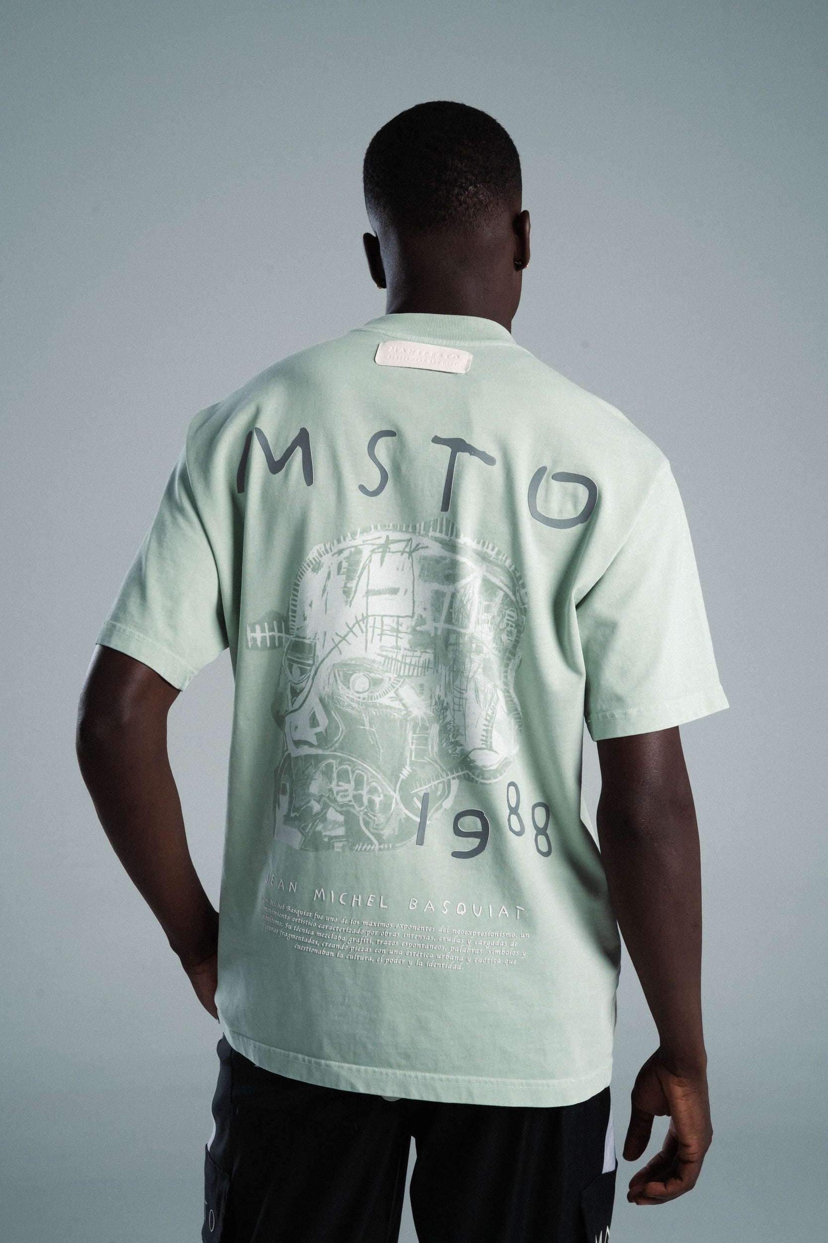 Camiseta Regular Basquiat