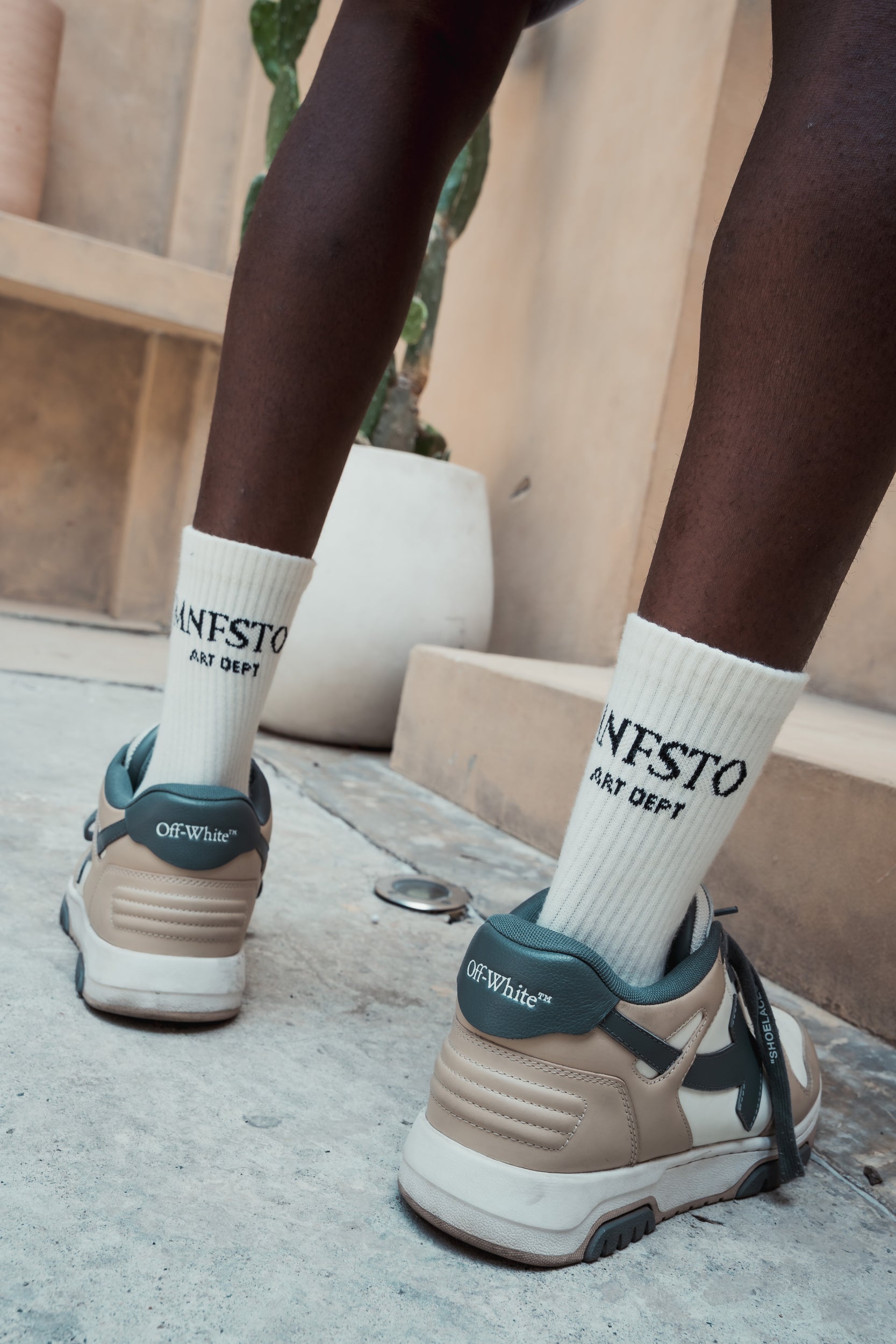 Medias Clásicas Off-White MNFSTO Art Dept.