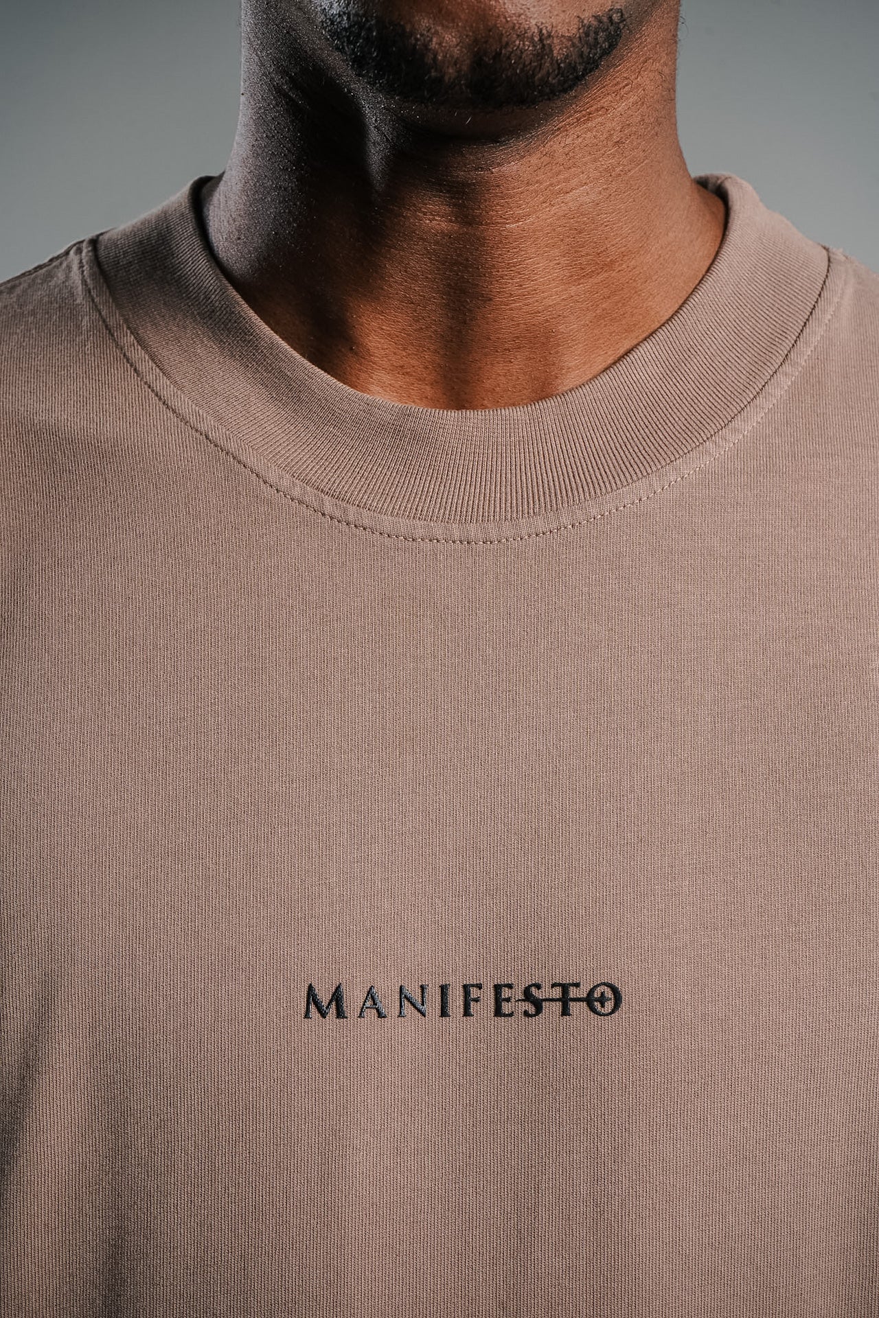 Camiseta Oversize Barroco Café
