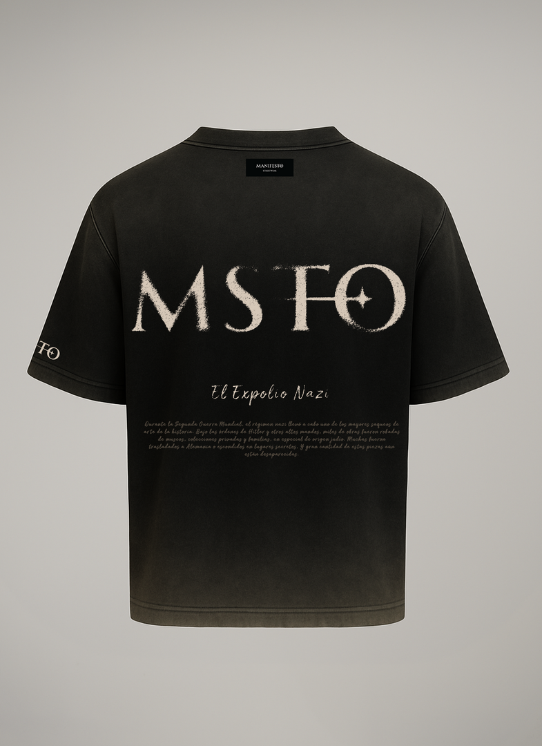 Camiseta Oversize El Expolio Nazi