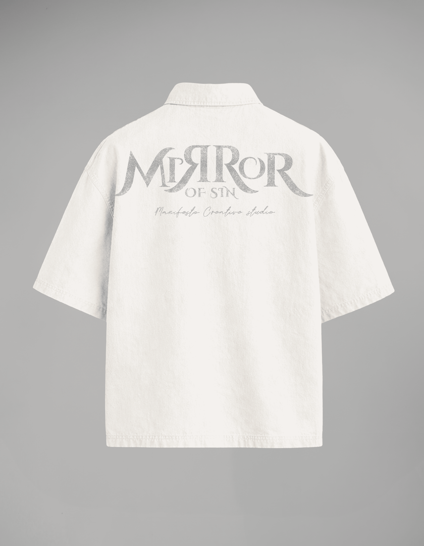 Camisa Boxyfit Mirror Of Sins Cruda