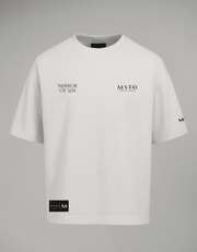 Camiseta Oversize Mirror Of Sins Vainilla MSTO